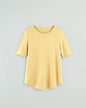 BLAIR Women's Tops Essential Knit Elbow-Sleeve Curved-Hem Tunic (Women Plus) - x3