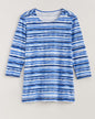 BLAIR Women's Tops Essential Knit Button-Trim Top 1 (Petite) - x3