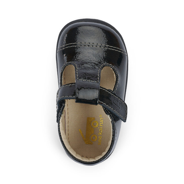 See Kai Run Bianca Mini (First Walker) Black Patent