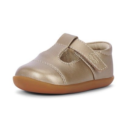 See Kai Run Girl's Bianca Mini (First Walker) Gold