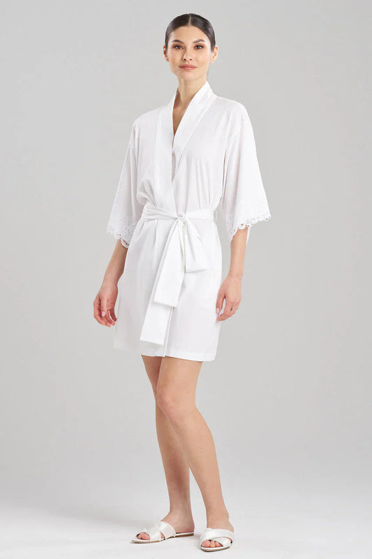 Natori Bliss Harmony Lace Applique Wrap