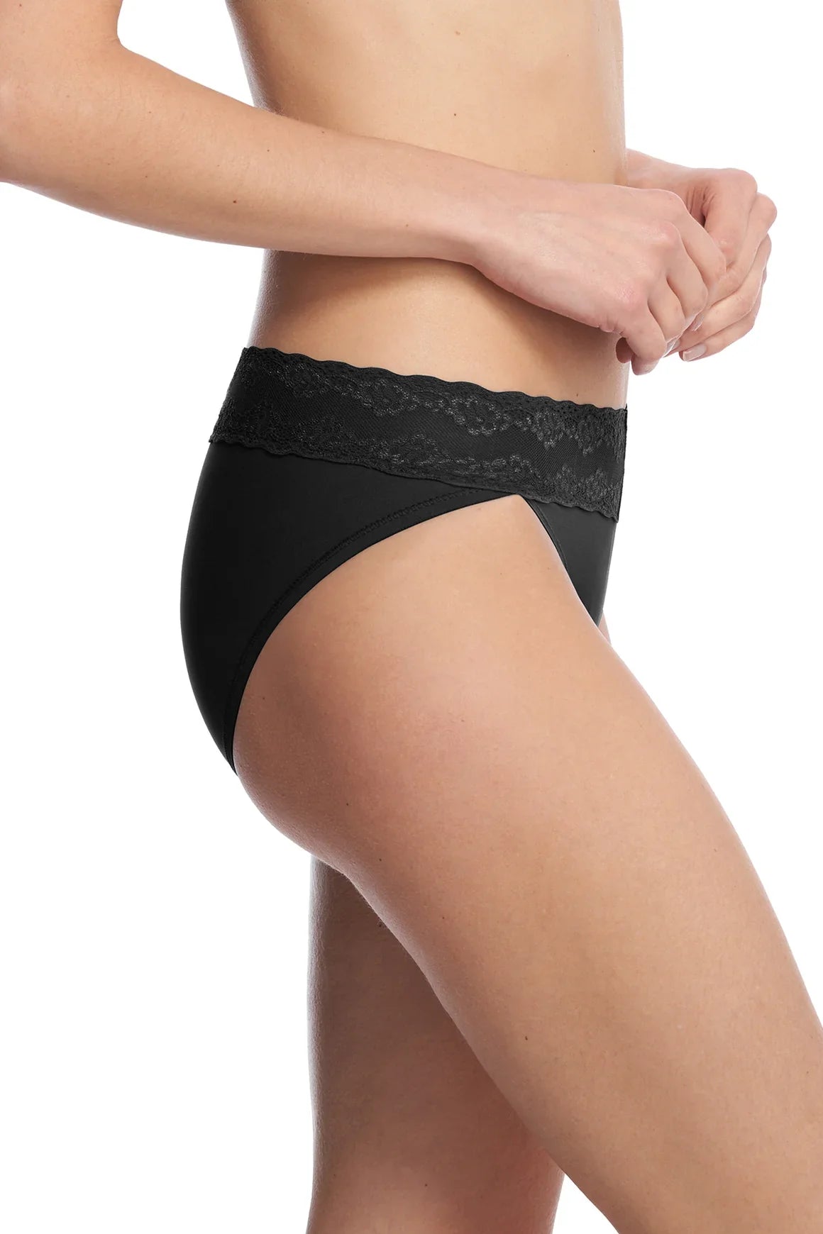 Natori Bliss Perfection One Size French Bikini - Black (x2)