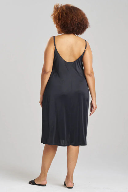 NATORI Body Doubles Low Back Slip Dress