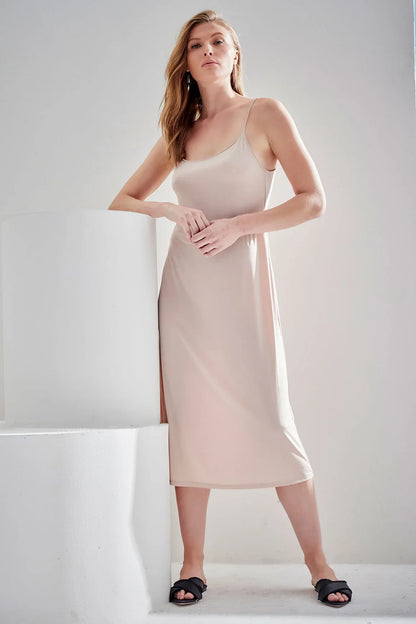 NATORI Body Doubles Slip Dress