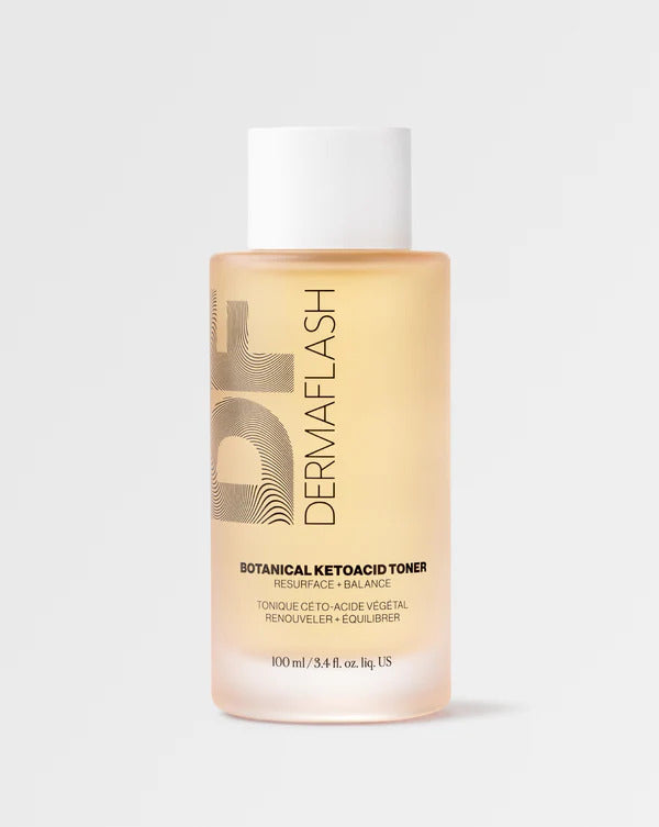 DERMAFLASH Botanical Ketoacid Toner Non-Irritating Daily Exfoliator