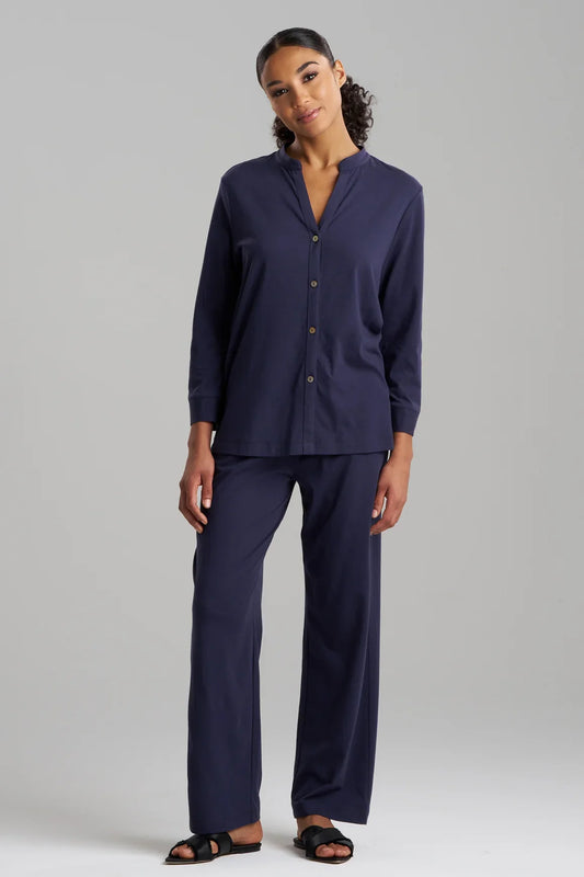 Natori Breeze Mandarin PJ - Navy