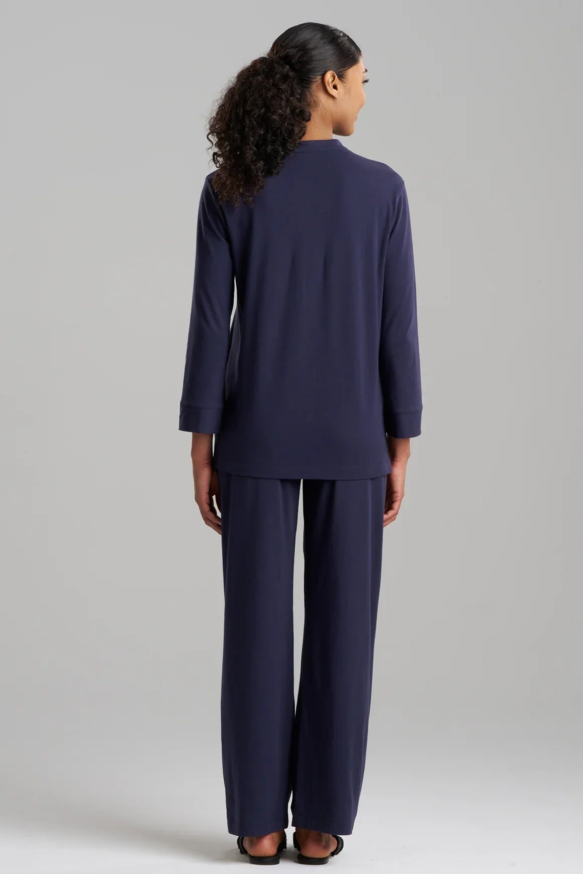 Natori Breeze Mandarin PJ - Navy