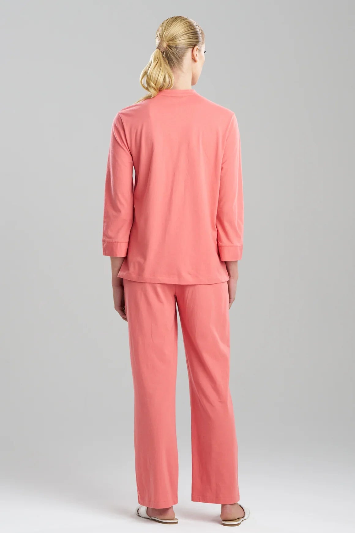 Natori Breeze Mandarin PJ - Pink Rose