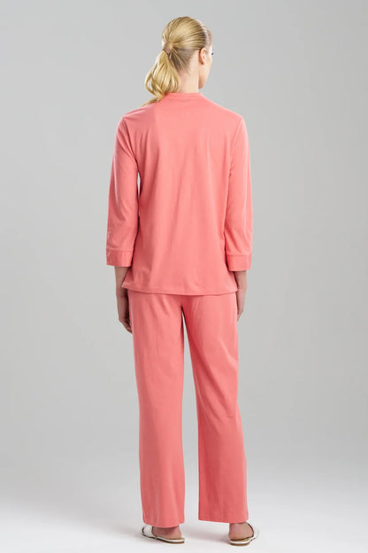 Natori Breeze Mandarin PJ - Pink Rose