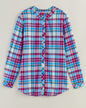 BLAIR Women’s Top Super-Soft Plaid Flannel Tunic (Misses) - x3
