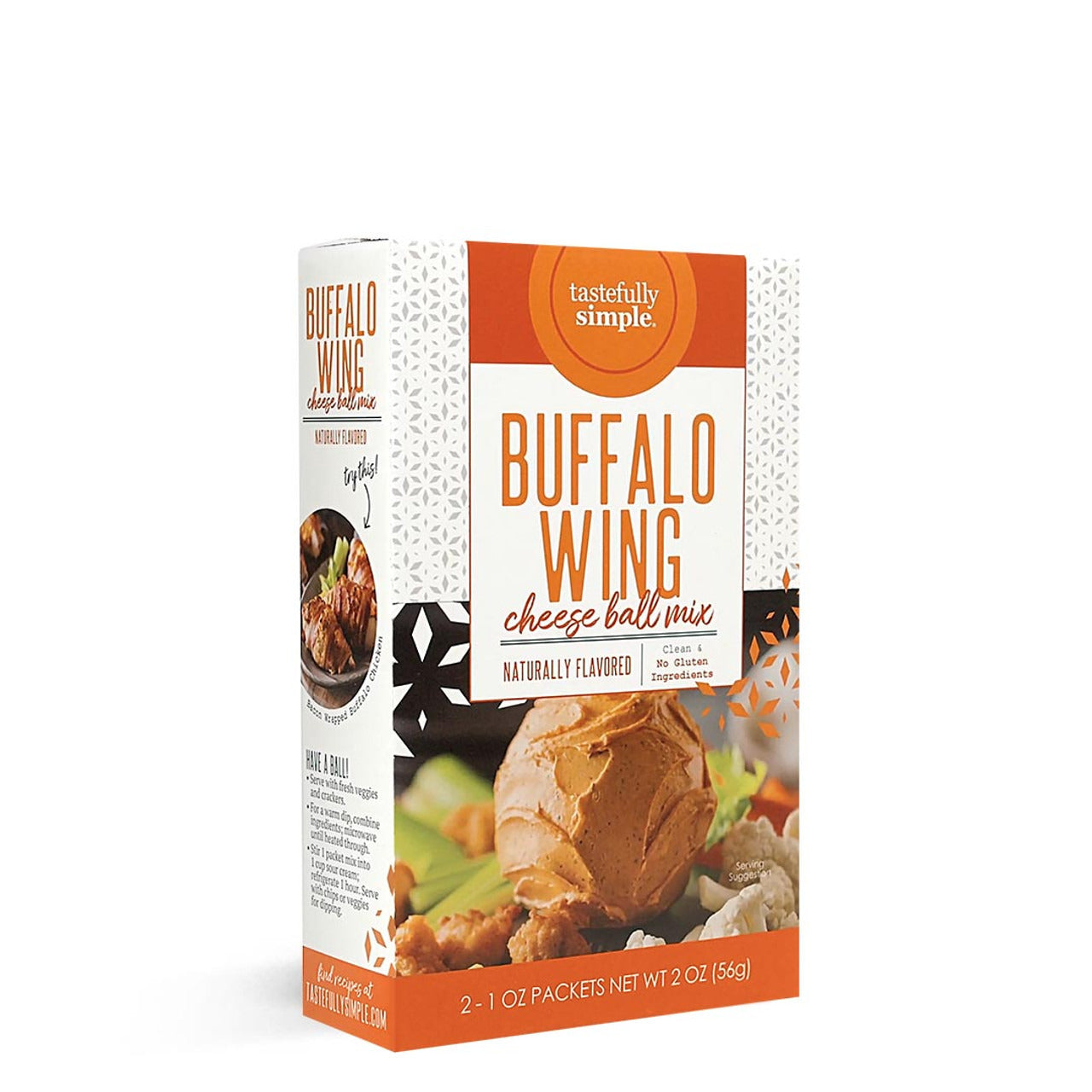 Tastefully Simple Buffalo Wing Cheese Ball Mix