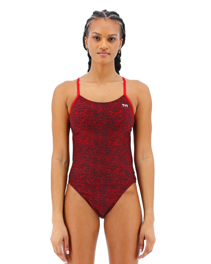 TYR Durafast Elite Women's Cutoutfit Swimsuit - Lapped