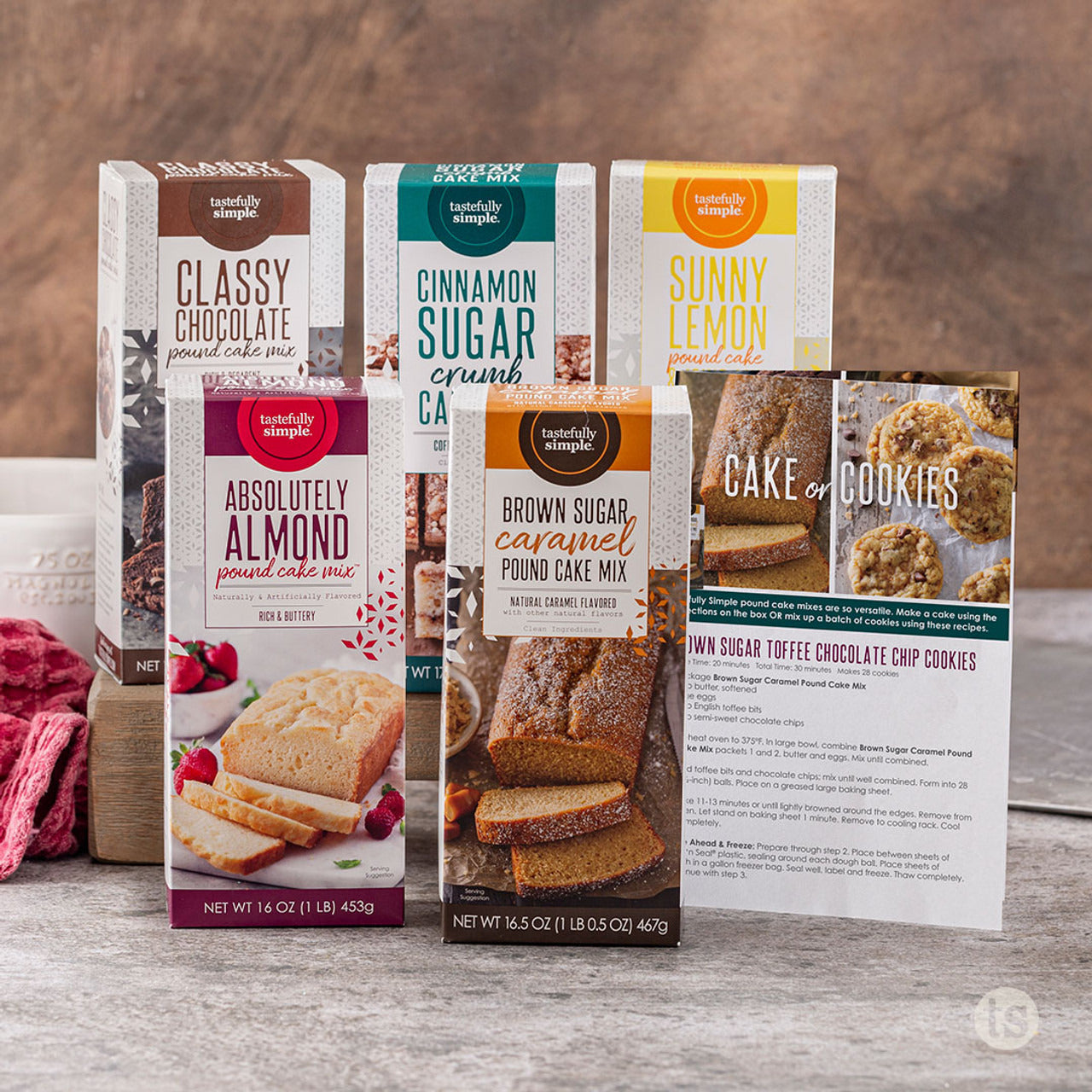 Tastefully Simple Cakes to Cookies Assortment