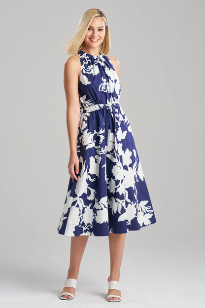 NATORI Casablanca Dress - Midnight Navy