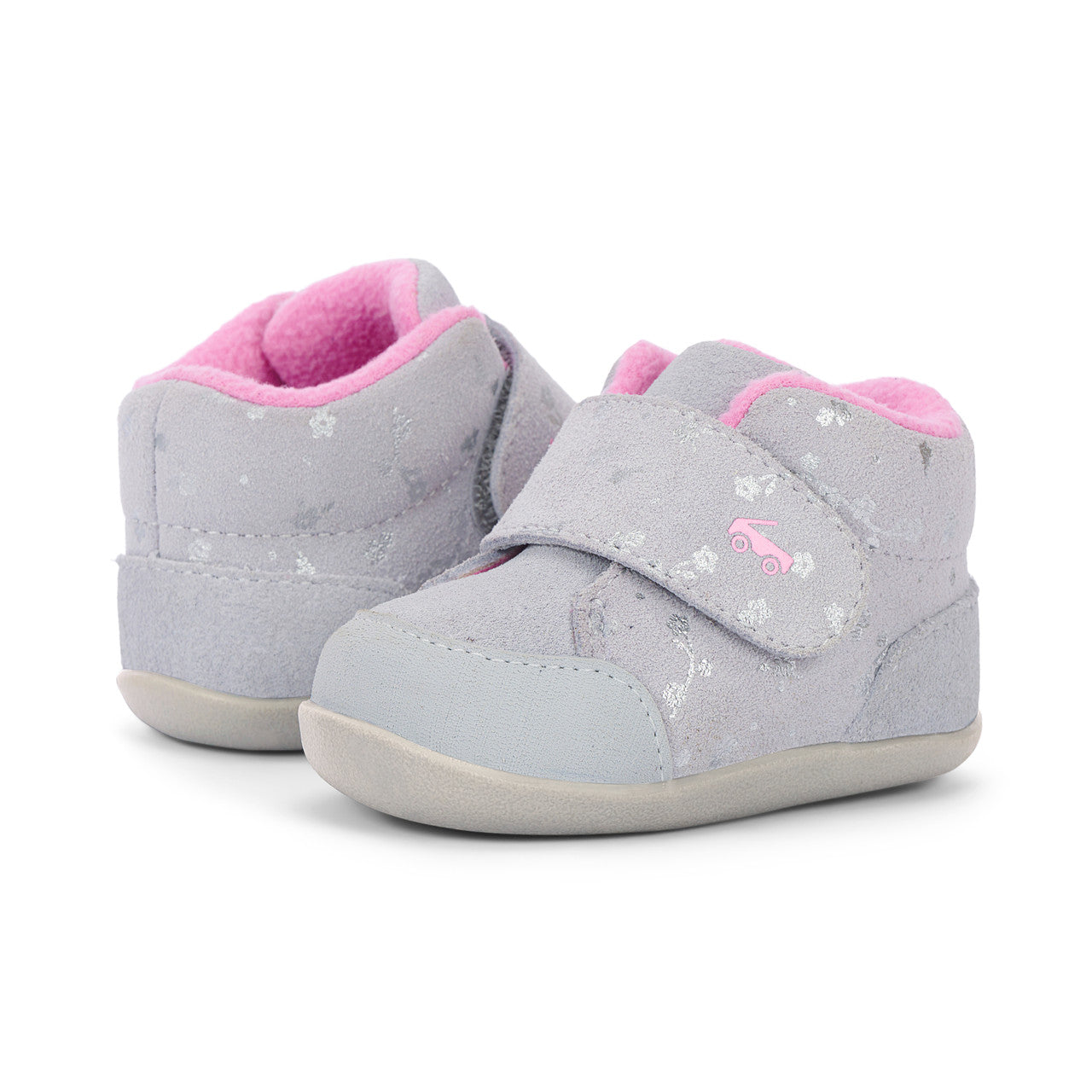 See Kai Run Casey Mini (First Walker) Gray Suede (x2)