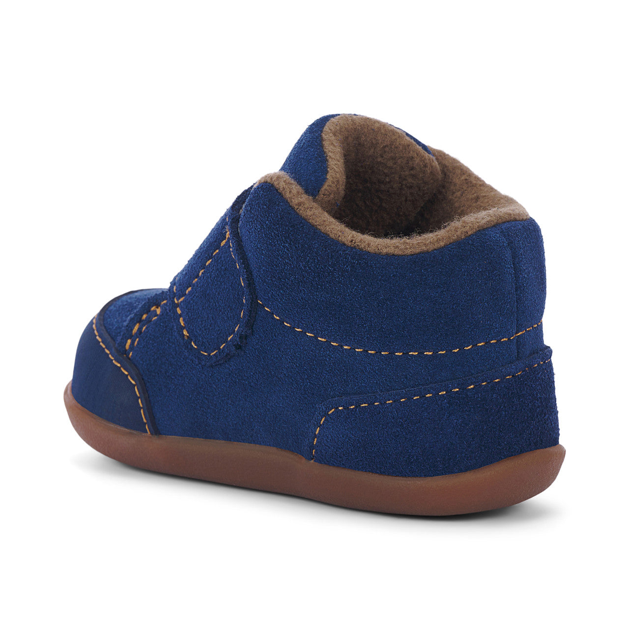 See Kai Run Boy's Casey Mini (First Walker) Navy Suede