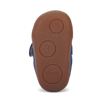 See Kai Run Boy's Casey Mini (First Walker) Navy Suede