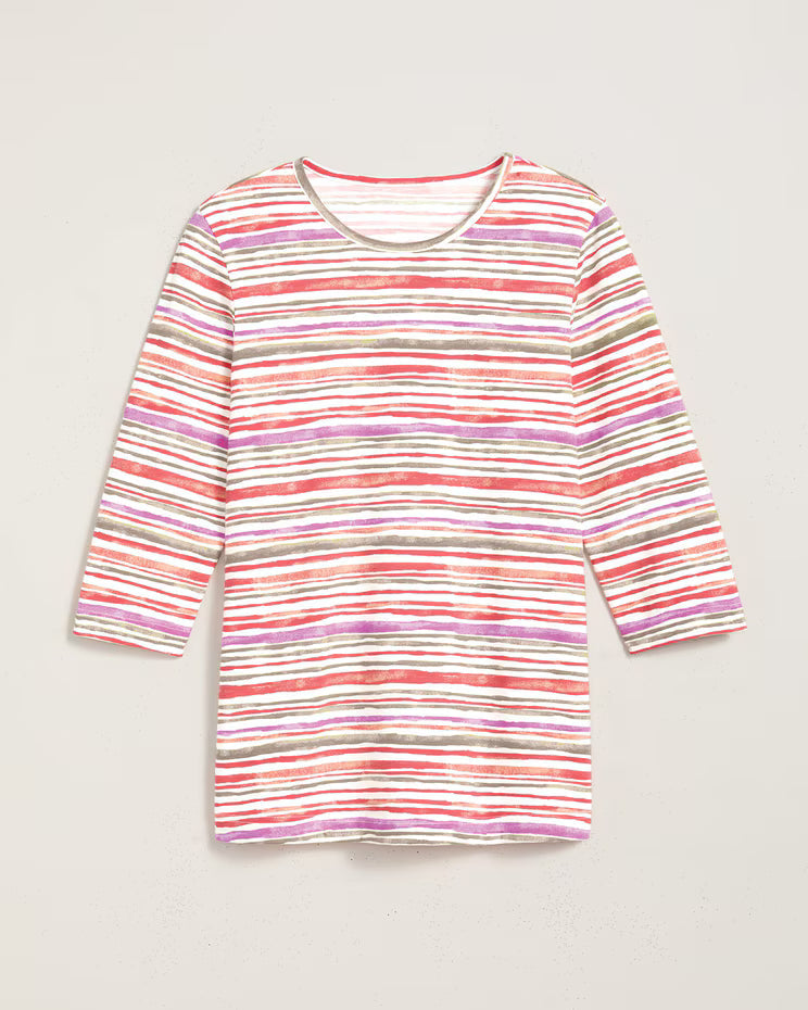 BLAIR Women's Tops Three-Quarter Sleeve Anytime Tee 1 (Petite) - x5