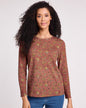 BLAIR Women’s Top Long Sleeve Pointelle Top (Misses) - x3