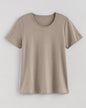 BLAIR Women's Tops Essential Knit Short Sleeve Tee 3 (Petite) - x5