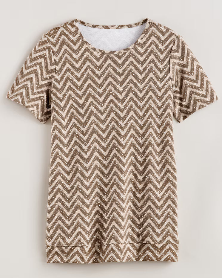 BLAIR Women's Tops Essential Knit Pocket Top 1 (Misses) - x2