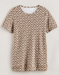 BLAIR Women's Tops Essential Knit Pocket Top 1 (Misses) - x2