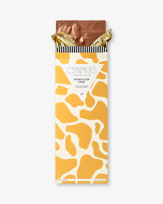Compartes Chocolates Potato Chip Crisp Chocolate Bar