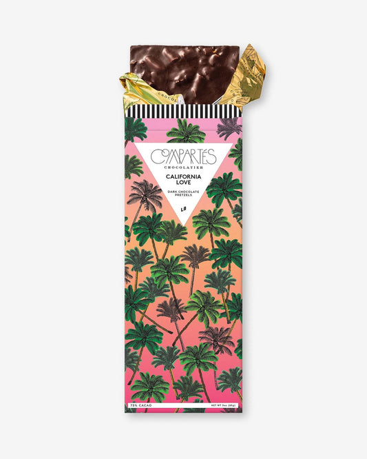 Compartes Chocolates California Love Pretzel Chocolate Bar