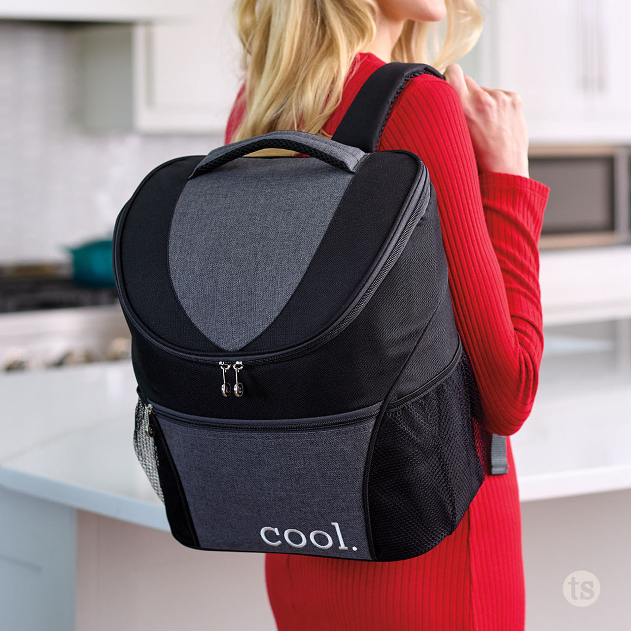 Tastefully Simple Cooler Backpack - Black