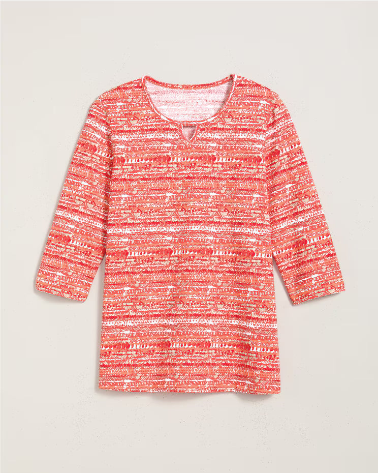 BLAIR Women's Top Keyhole Anytime Tee 1 (Women Plus) - x4
