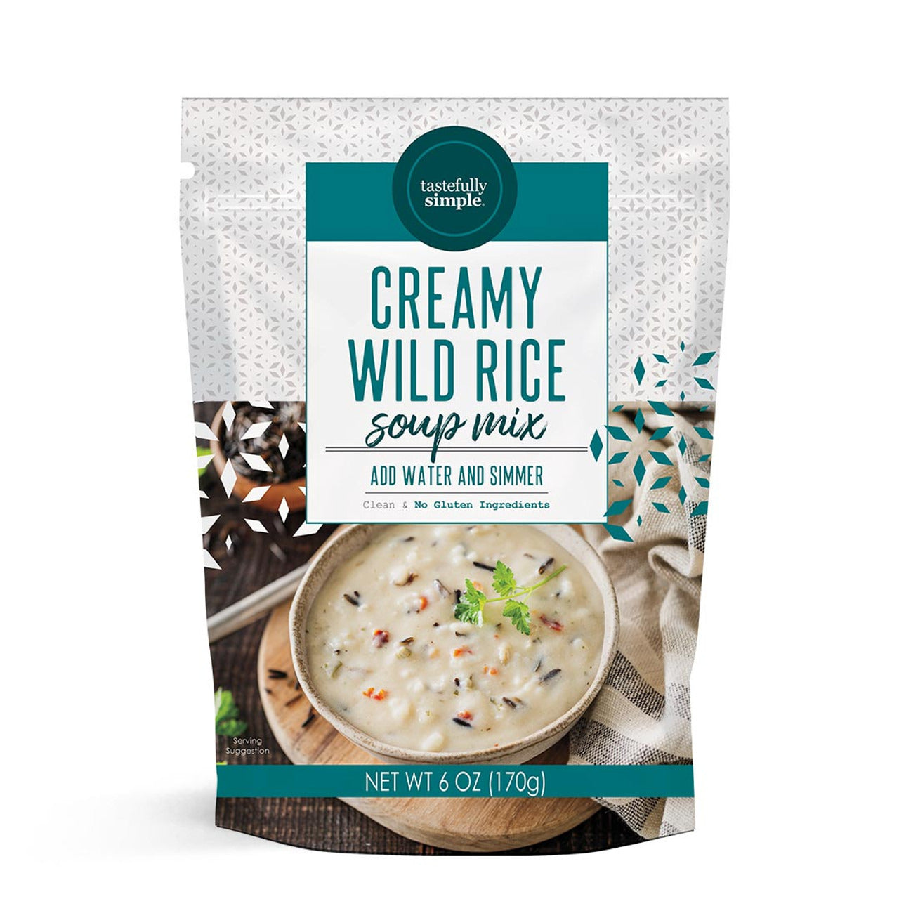 Tastefully Simple Creamy Wild Rice Soup Mix