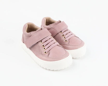 Little Love Bug Co. Play Perfect Pansy Pop Low Top {Premium Leather}