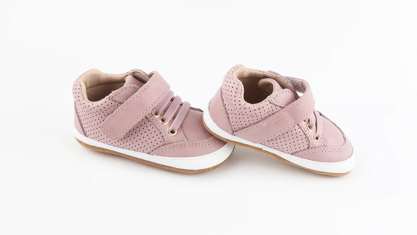 Little Love Bug Co. Play Perfect Pansy Pop Low Top {Premium Leather}