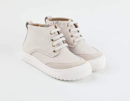 Little Love Bug Co. Play Perfect Bone High Top {Premium Leather}