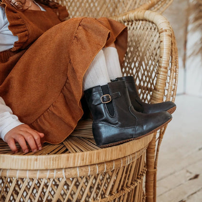 Little Love Bug Co. Midnight Riding Boot {Premium Leather}