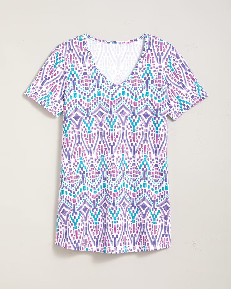 BLAIR Women’s Top Anytime Curved Hem Tunic (Misses) - x3
