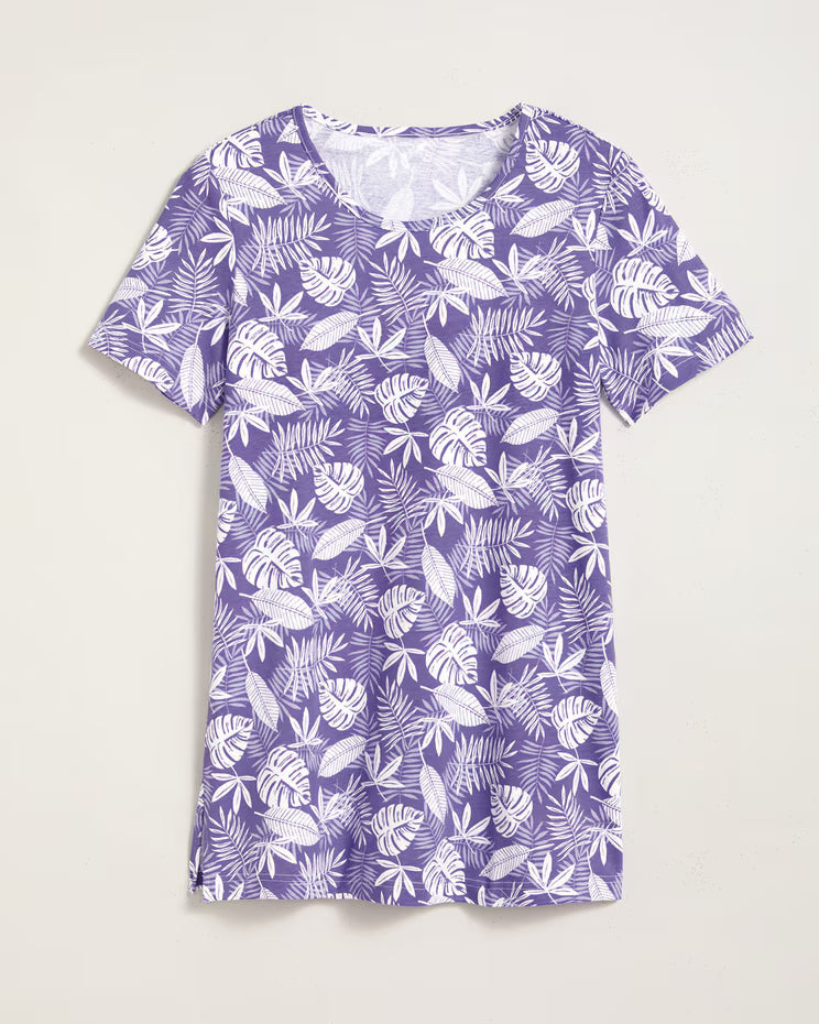 BLAIR Women's Tops Short Sleeve Anytime Print Tunic 1 (Misses) - x3