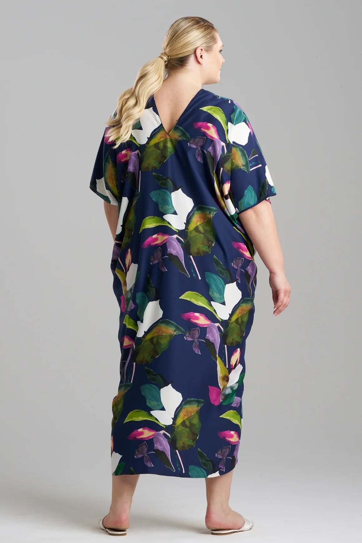 NATORI Daido Caftan - Navy