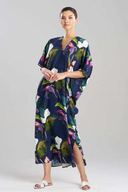 NATORI Daido Caftan - Navy