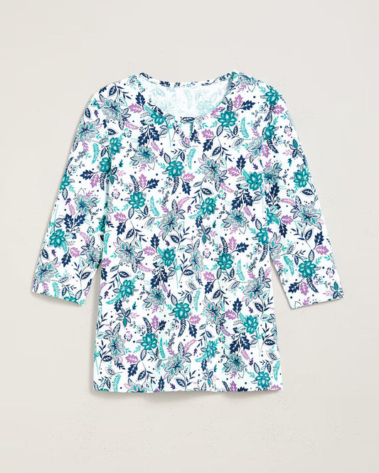 BLAIR Women's Top Keyhole Anytime Tee 1 (Misses) - x4
