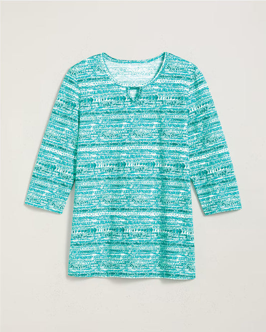 BLAIR Women's Top Keyhole Anytime Tee 1 (Women Plus) - x4