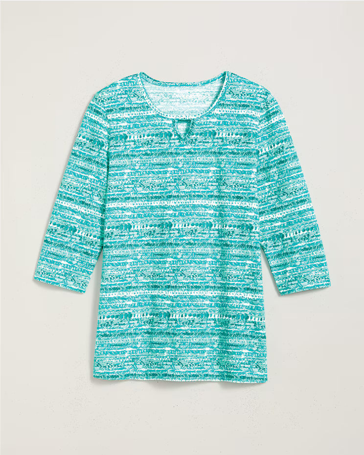 BLAIR Women's Top Keyhole Anytime Tee 1 (Misses) - x4