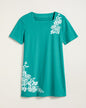 BLAIR Women's Short-Sleeve Square-Neck Anytime Tunic (Misses) - x3