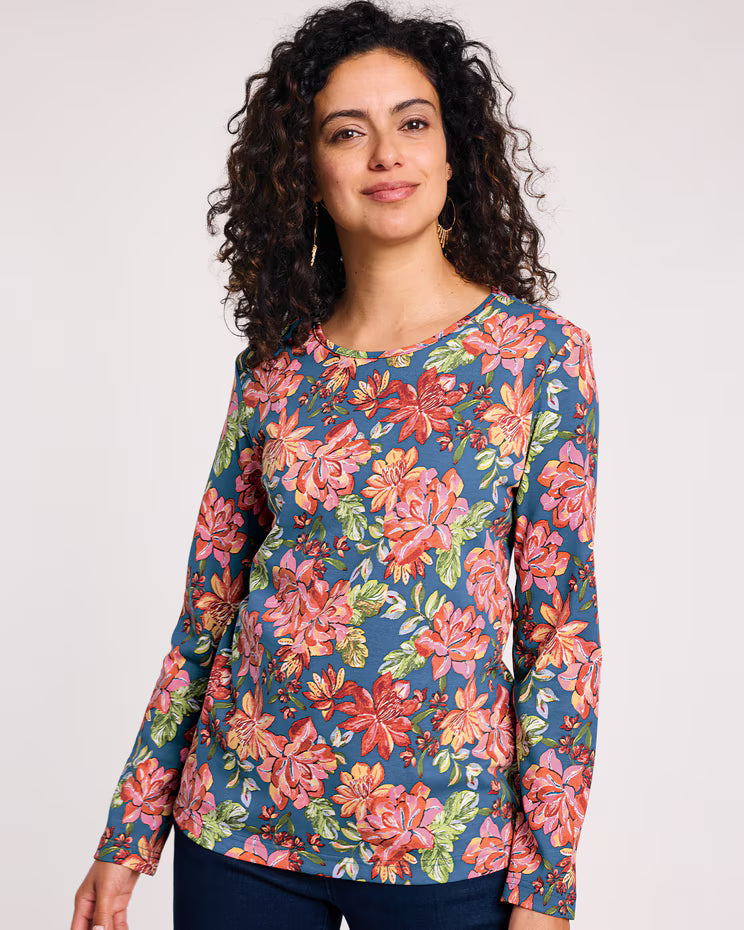 BLAIR Women's Tops Essential Knit Long Sleeve Tee 2 (Petite Short) - x5