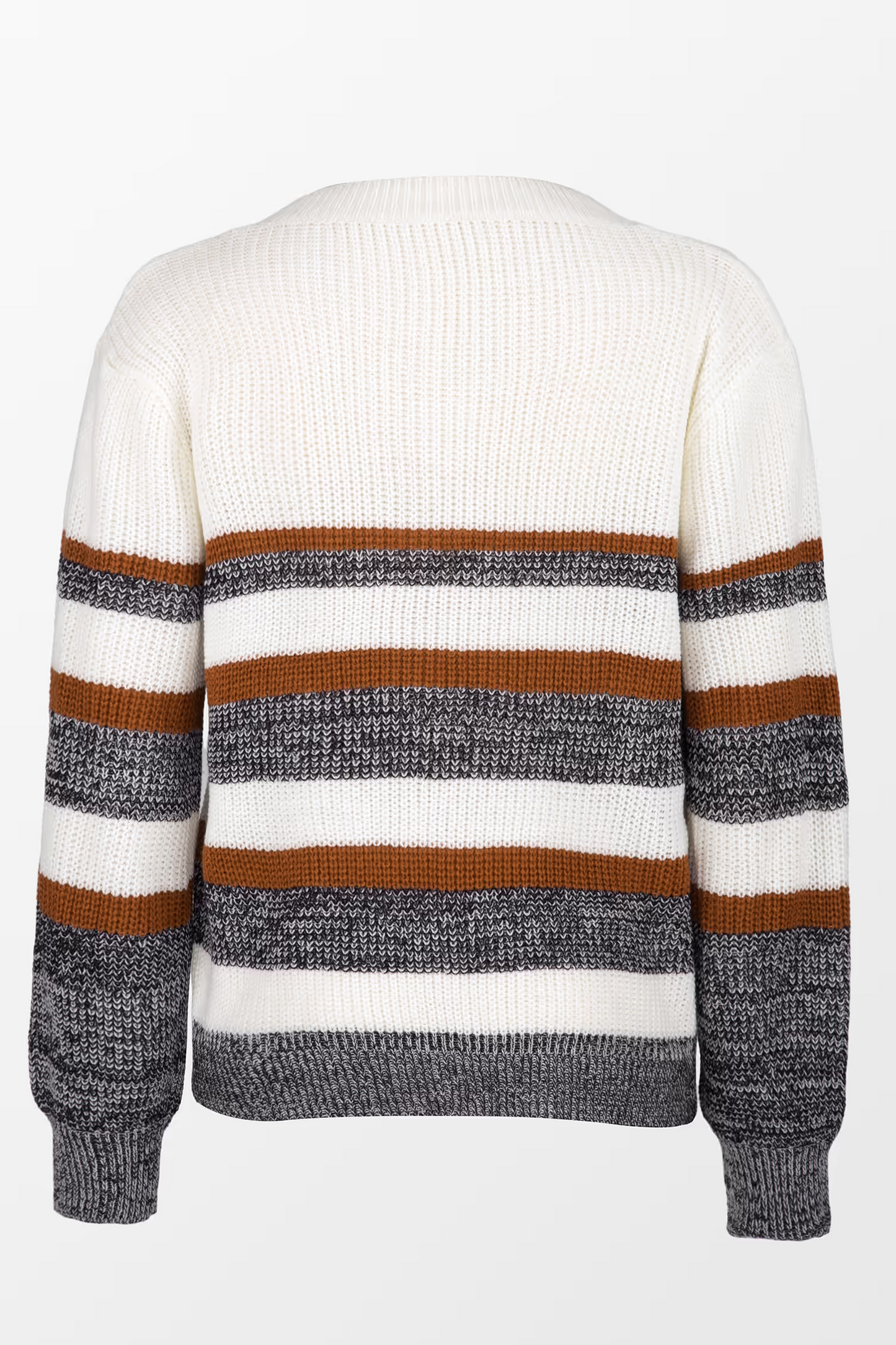 Cupshe Striped V-Neck Rib Sweater (x2)