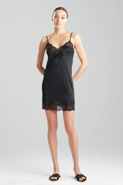 NATORI Enchant Lace Trim Chemise 1