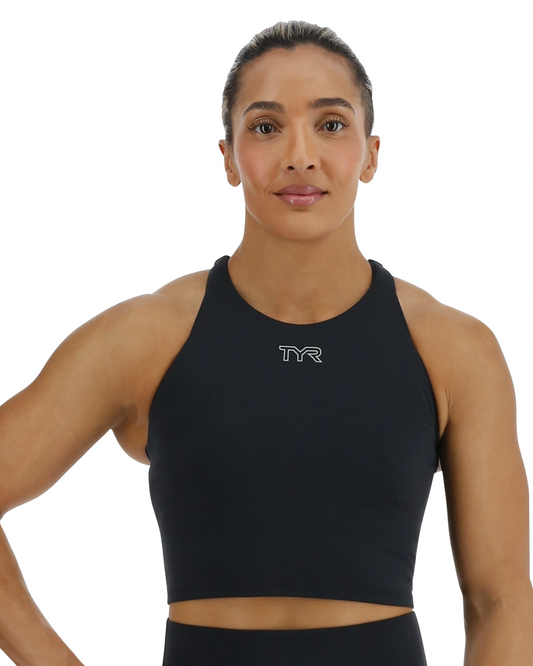 TYR Women's TYR Joule Elite Women's High Neck Sports Bra - Solid 2