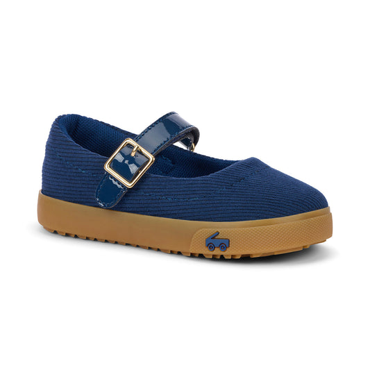 See Kai Run Lucia Navy Corduroy