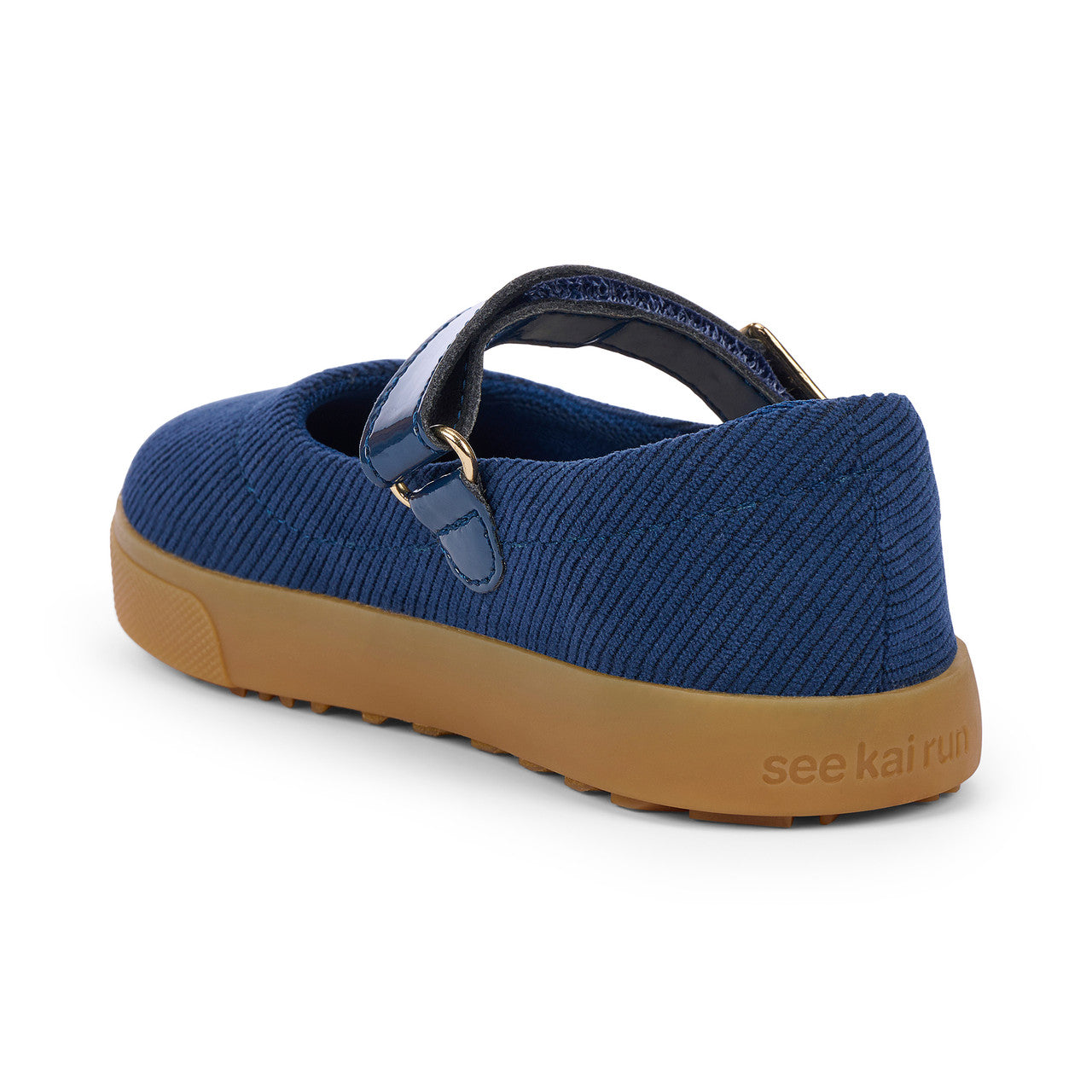 See Kai Run Lucia Navy Corduroy