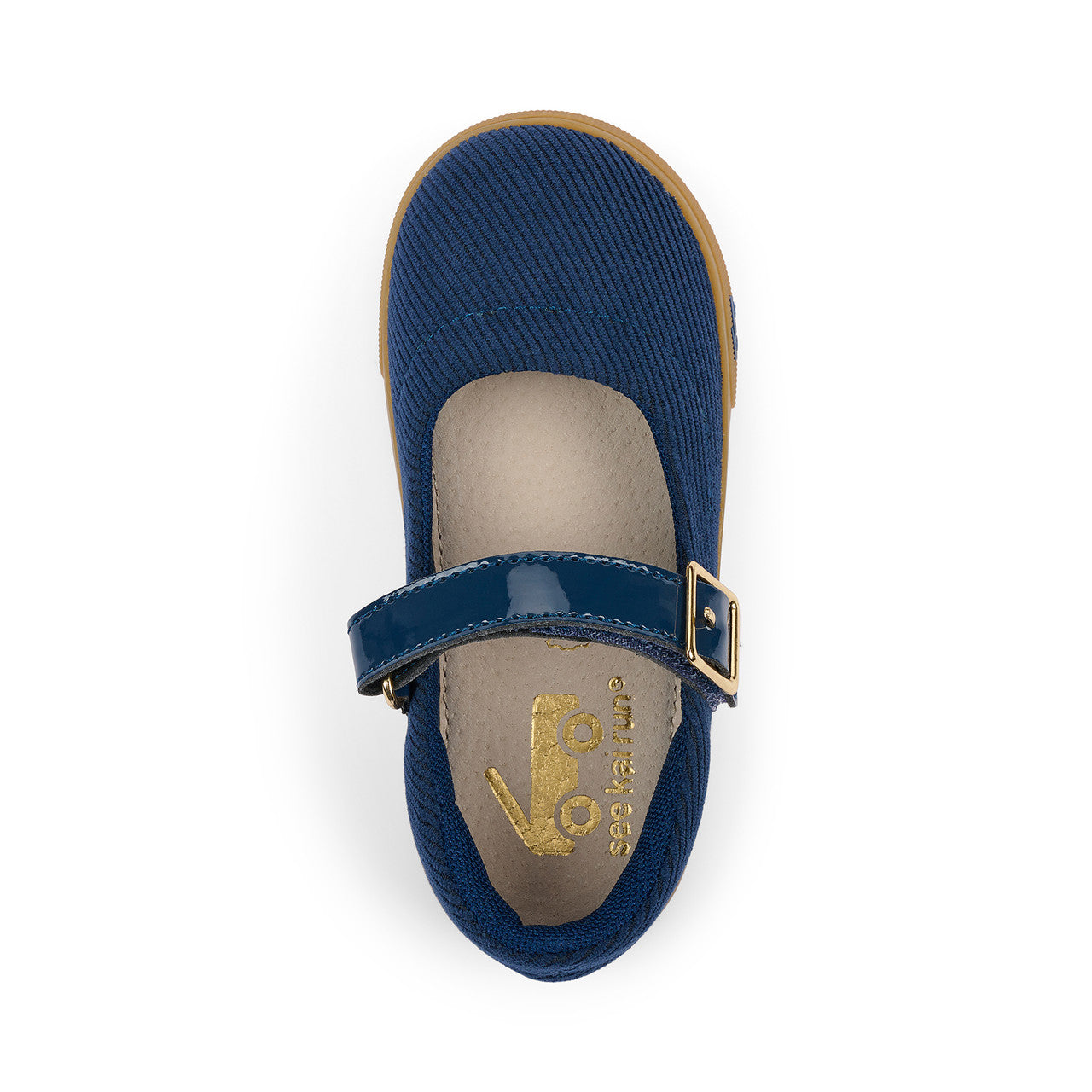 See Kai Run Lucia Navy Corduroy